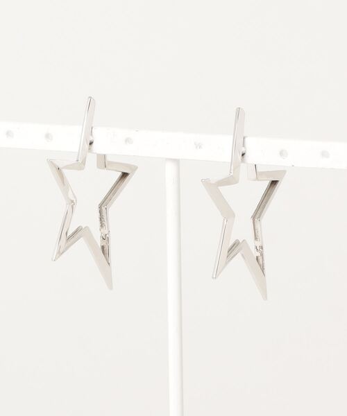 PLUS VENDOME(プラス ヴァンドーム)の「FINELINETATTOO_STAR_ピアス(ピアス(両耳用)・レディース・シルバー・ONE SIZE)」の10枚目の写真