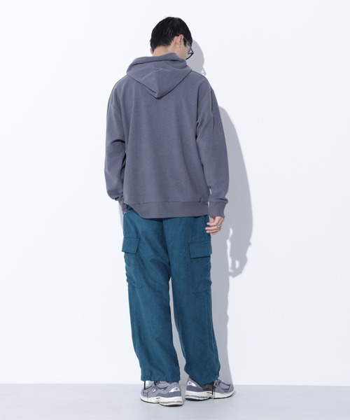 Apo(s)ture(アポスチャー)の「LUCAS-002/フェイクスウェードカーゴパンツ(カーゴパンツ・メンズ・ブラック/グレー/ベージュ/グリーン・XS/S/M/L/XL)」の13枚目の写真