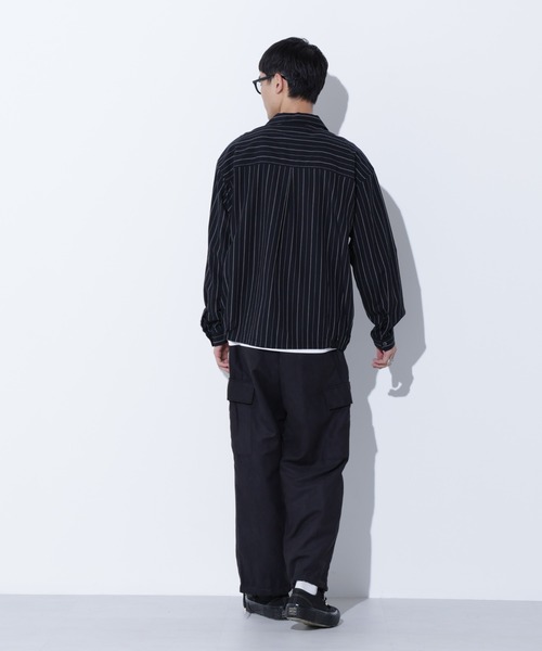 Apo(s)ture(アポスチャー)の「LUCAS-002/フェイクスウェードカーゴパンツ(カーゴパンツ・メンズ・ブラック/グレー/ベージュ/グリーン・XS/S/M/L/XL)」の19枚目の写真