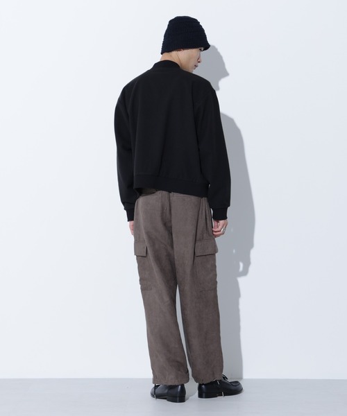 Apo(s)ture(アポスチャー)の「LUCAS-002/フェイクスウェードカーゴパンツ(カーゴパンツ・メンズ・ブラック/グレー/ベージュ/グリーン・XS/S/M/L/XL)」の7枚目の写真
