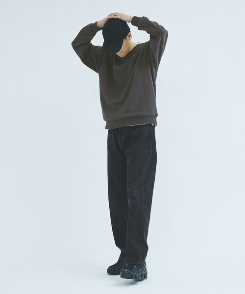 Champion(チャンピオン)の「CHAMPION 417別注 CVC フレンチテリースウェット(スウェット・メンズ・チャコールグレー/ブラック/ベージュ/ブルー/グリーン/アイボリー・MEDIUM/LARGE/X-LARGE)」の17枚目の写真