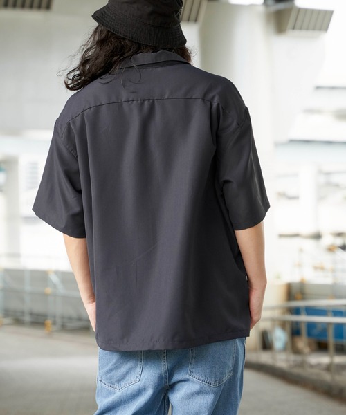 NO NEED(ノーニード)の「キューバ刺繍 オープンカラーシャツ /セットアップ可能(シャツ/ブラウス・メンズ・グレー/ベージュ/ネイビー・フリ-)」の20枚目の写真