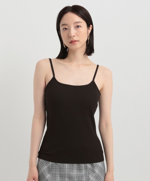 Andemiu（アンデミュウ）の「リブカップツキキャミ141729（キャミソール・レディース・ライトベージュ/ブラック/オフホワイト・FREE）」の17枚目の写真