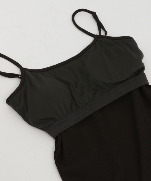 Andemiu（アンデミュウ）の「リブカップツキキャミ141729（キャミソール・レディース・ライトベージュ/ブラック/オフホワイト・FREE）」の13枚目の写真