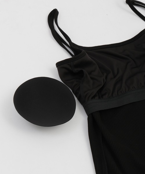 Andemiu（アンデミュウ）の「リブカップツキキャミ141729（キャミソール・レディース・ライトベージュ/ブラック/オフホワイト・FREE）」の21枚目の写真