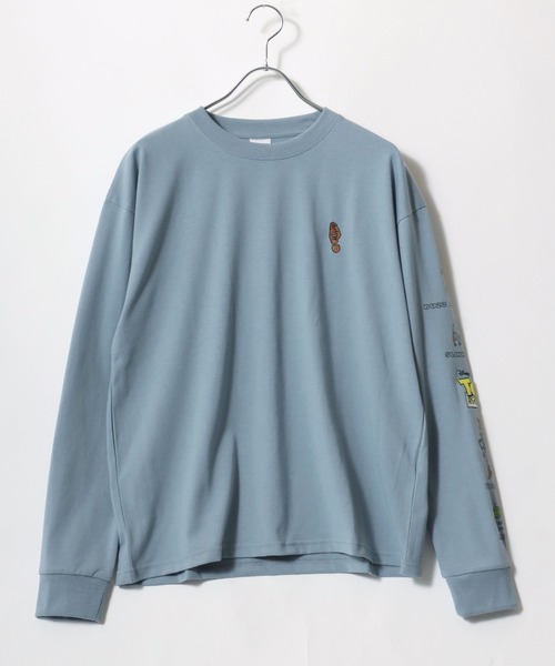 90s MICKEY Racing Team L/S T-shirt S / ミッキーマウス