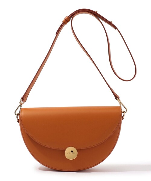 TOMORROWLAND (トゥモローランド)の「AGNEEL NORA ショルダーバッグ(ショルダーバッグ・レディース・ブラウン/オレンジ・FREE)」の4枚目の写真