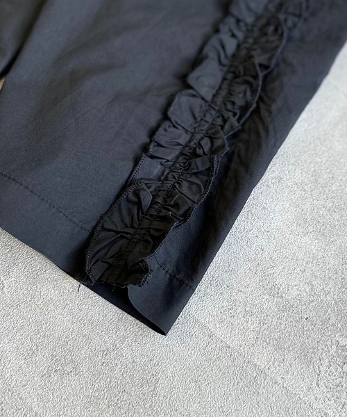 Ocean&Ground（オーシャン&グラウンド）の「サイドフリルパンツ（その他パンツ・キッズ・ブラック/ベージュ・90/100/110/120/80/130/95/140）」の3枚目の写真