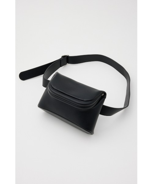 SLY（スライ）の「F/LEATHER PURSE BAG フェイクレザー パース バッグ（ショルダーバッグ・レディース・アイボリー/ブラック・FREE）」の3枚目の写真