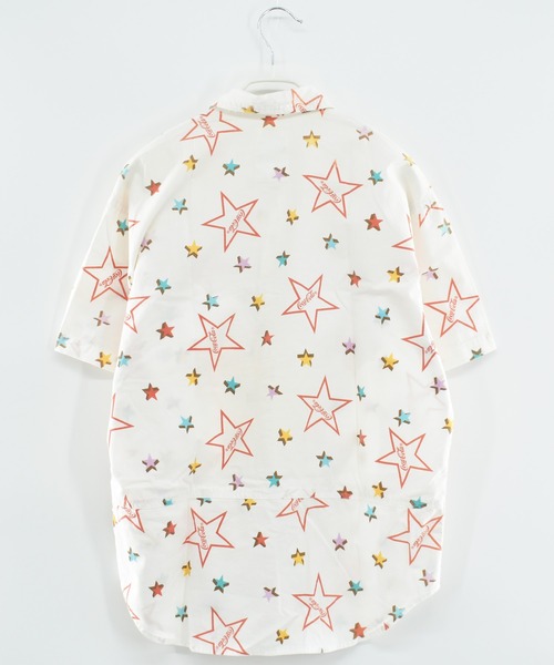 VINTAGE（ヴィンテージ）の「【ヴィンテージ古着】J.G.HOOK 総柄 コーラ 企業ロゴ ショートスリーブプルオーバーシャツ（シャツ/ブラウス・メンズ・ホワイト・MEDIUM）」の3枚目の写真