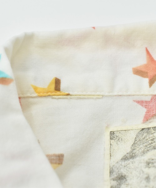 VINTAGE（ヴィンテージ）の「【ヴィンテージ古着】J.G.HOOK 総柄 コーラ 企業ロゴ ショートスリーブプルオーバーシャツ（シャツ/ブラウス・メンズ・ホワイト・MEDIUM）」の10枚目の写真