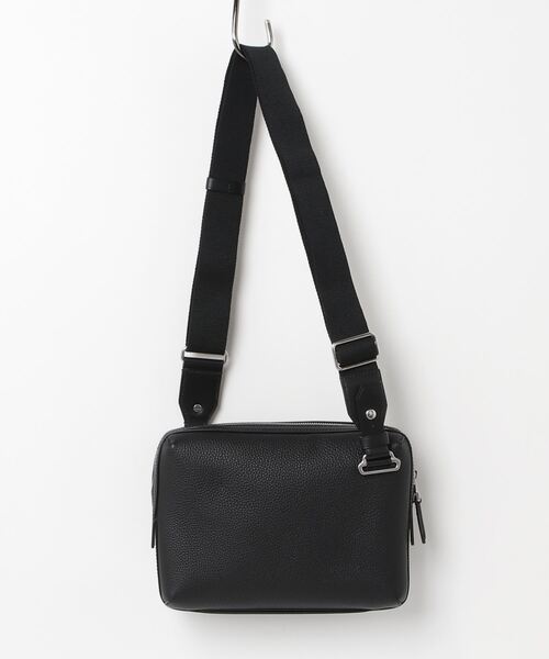 dunhill(ダンヒル)の「1893ハーネス シティ メッセンジャー バッグ / 1893 HARNESS CITY MESSENGER, BLACK(メッセンジャーバッグ・メンズ・ブラック・ONE SIZE)」の8枚目の写真