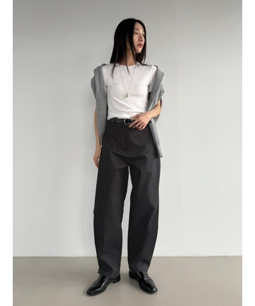 セール】2WAYサイドタックワイドパンツ（スラックス）｜Didot