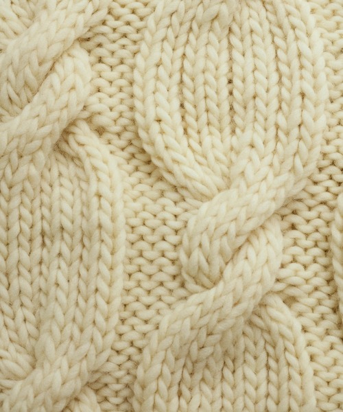 ADAM ET ROPE'（アダムエロペ）の「【KOTIKA(コティカ)】 CLASSIC ONION V-NECK VEST（ニット/セーター・レディース・ブラック/ホワイト系その他・S）」の18枚目の写真