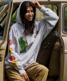 AOZORA（アオゾラ）の「AOZORA/アオゾラ 　裏毛プルパーカ（日本酒）（パーカー）」