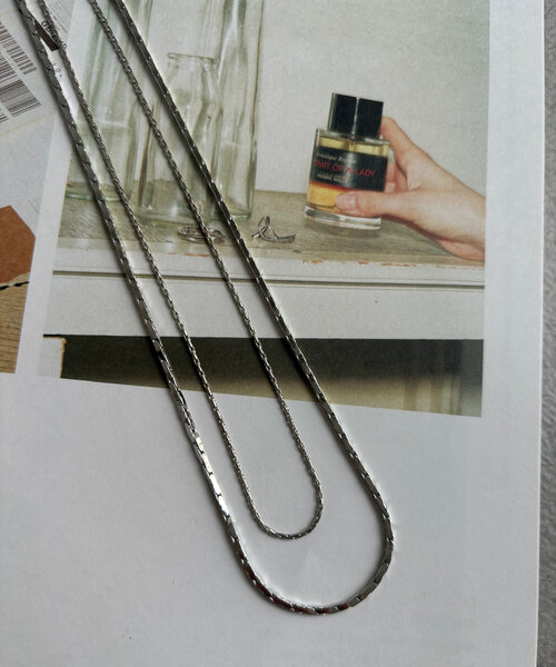 DouDou（ドゥドゥ）の「チェーンレイヤードネックレス（ネックレス・レディース・ゴールド/シルバー・FREE）」の5枚目の写真