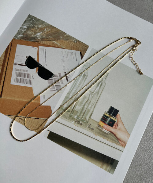 DouDou（ドゥドゥ）の「チェーンレイヤードネックレス（ネックレス・レディース・ゴールド/シルバー・FREE）」の9枚目の写真