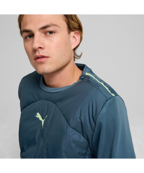 PUMA(プーマ)の「PUMA プーマ メンズ サッカー INDIVIDUAL ウィンタライズド ハイブリッド トッ(スウェット・メンズ・グレー系その他/ブラック・X-LARGE/XX-LARGE/SMALL/LARGE/MEDIUM)」の11枚目の写真