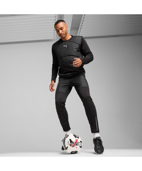 PUMA(プーマ)の「PUMA プーマ メンズ サッカー INDIVIDUAL ウィンタライズド ハイブリッド トッ(スウェット・メンズ・グレー系その他/ブラック・X-LARGE/XX-LARGE/SMALL/LARGE/MEDIUM)」の4枚目の写真