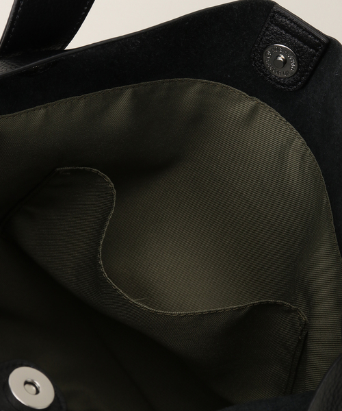 LE TALON（ルタロン）の「BEAURE/ビュレ カウレザー 2デザイン ハンドル（トートバッグ・レディース・シルバー・FREE）」の12枚目の写真