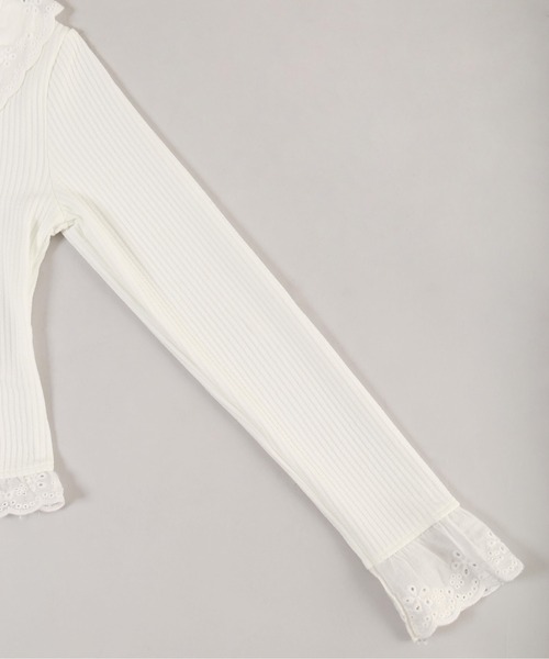 PHILLY(フィリー)の「【PHILLY】レースパイピングカーディガン(カーディガン/ボレロ・レディース・ピンク/ホワイト・FREE)」の14枚目の写真