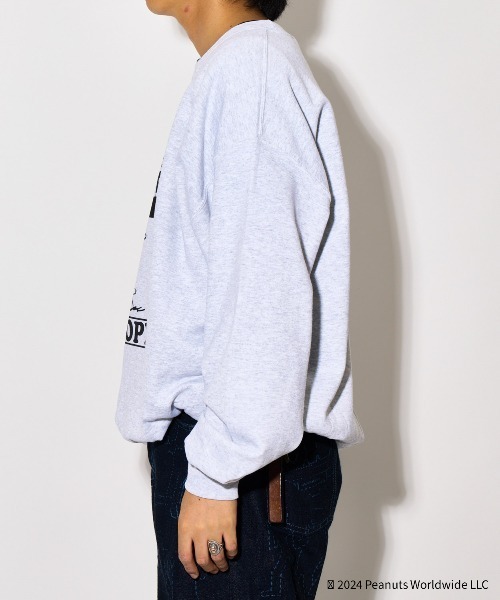 PEANUTS(ピーナッツ)の「【 Goodwear × PEANUTS / グッドウェア × ピーナッツ 】 スヌーピー プリント スウェット プルオーバー 1(スウェット・メンズ・ライトグレー/ブラック・L/M/XL)」の7枚目の写真