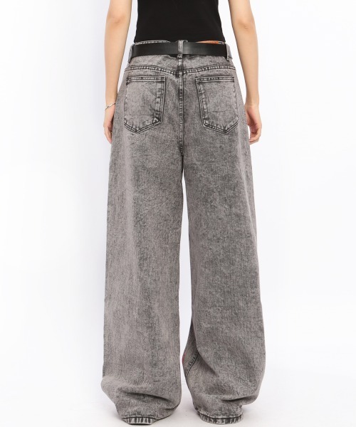 mushwear(マッシュウェア)の「ペイントデザインデニムパンツ(デニムパンツ・メンズ・ブラック・SMALL/MEDIUM/LARGE/X-LARGE)」の15枚目の写真