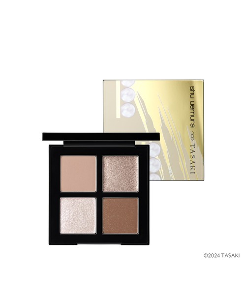 shu uemura × TASAKI アイシャドウパレット 2024年冬新作アイシャドウパレット】パール レベル クラッチ