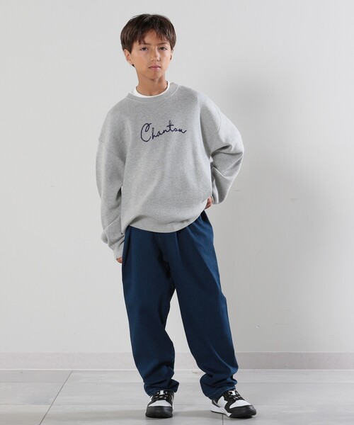 SHOO・LA・RUE（シューラルー）の「【110-140cm/男女兼用】ストレッチデニムタックパンツ（デニムパンツ・キッズ・ブルー系5/ブルー系その他7・11/12/13/14）」の15枚目の写真