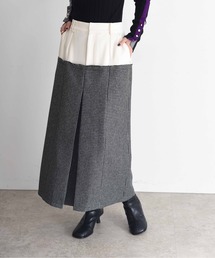 Eimee Law | ハウンドトゥースボックスプリーツスカート(スカート)