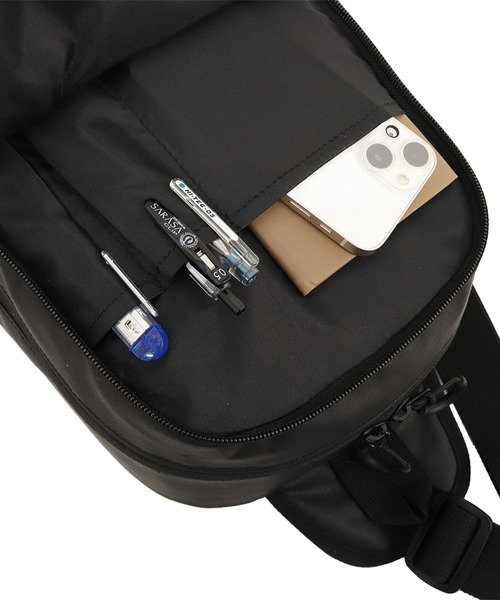 MICHAEL LINNELL(マイケル リンネル)の「【MICHAEL LINNELL/マイケルリンネル】Shoulderbag/ ワンショルダーボディバッグ(容量:約8L)(ボディバッグ/ウエストポーチ・メンズ・ブラック・FREE)」の20枚目の写真