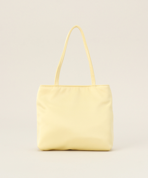 LE TALON(ルタロン)の「hai/ハイ Little Silk Bag(ハンドバッグ・レディース・イエロー・FREE)」の1枚目の写真