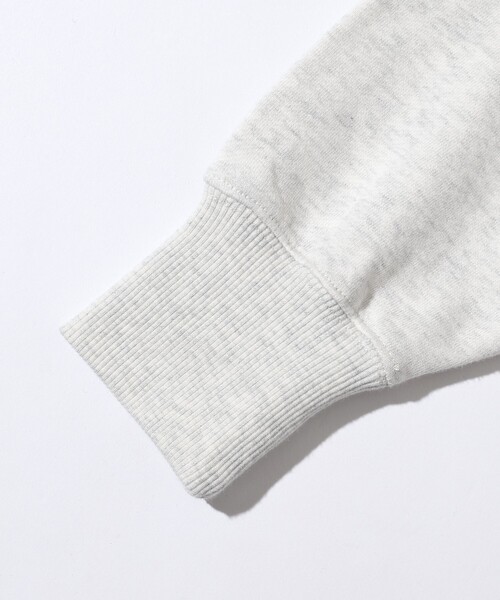 Firsthand（ファーストハンド）の「Firsthand/ファーストハンド オーガニックコットン ローズ刺繍スウェット（スウェット・レディース・オートミール/ネイビー/チャコールグレー・FREE）」の8枚目の写真