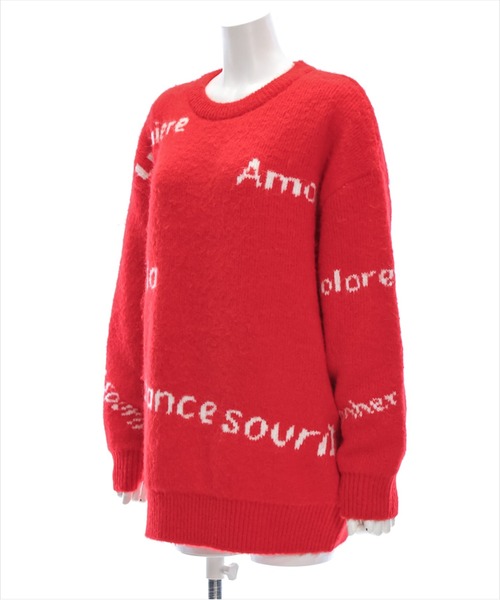 clear（クリア）の「リバーシブルロゴニットワンピース [2way オーバーサイズ ]≪2024AW新作≫（ワンピース・レディース・ブラウン/レッド・F）」の7枚目の写真