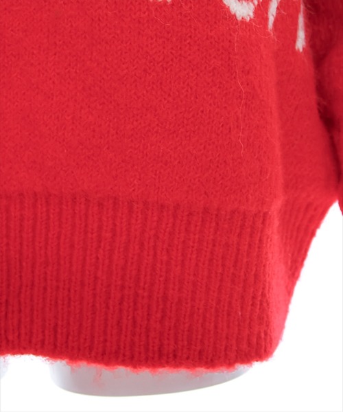 clear（クリア）の「リバーシブルロゴニットワンピース [2way オーバーサイズ ]≪2024AW新作≫（ワンピース・レディース・ブラウン/レッド・F）」の12枚目の写真