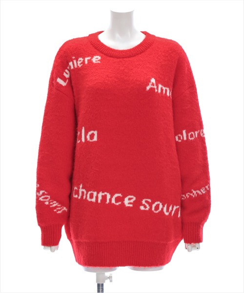 clear（クリア）の「リバーシブルロゴニットワンピース [2way オーバーサイズ ]≪2024AW新作≫（ワンピース・レディース・ブラウン/レッド・F）」の16枚目の写真