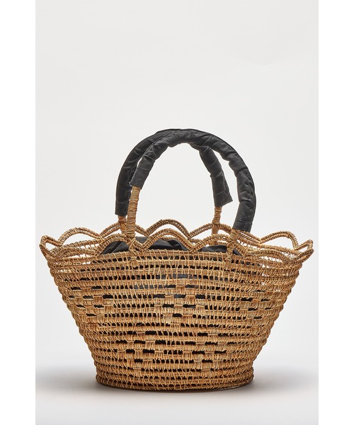 ottilie（オティーリエ）の「TARANGO メッシュカゴバッグ（かごバッグ・レディース・ブラック系その他/ホワイト系その他2/ブラック系その他3/ブラック系その他2/ホワイト系その他3/ホワイト系その他・FREE）」の6枚目の写真