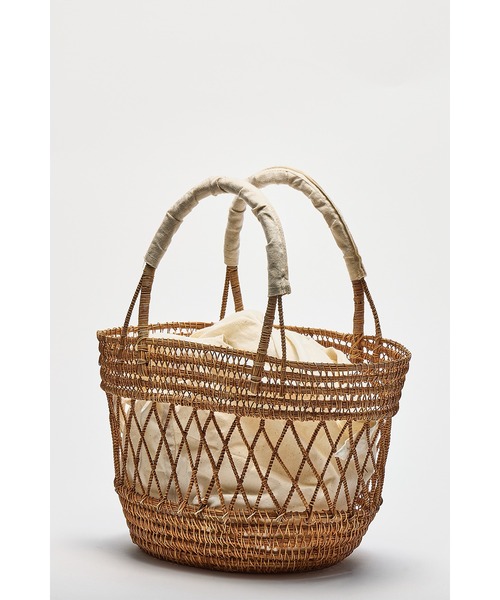 ottilie（オティーリエ）の「TARANGO メッシュカゴバッグ（かごバッグ・レディース・ブラック系その他/ホワイト系その他2/ブラック系その他3/ブラック系その他2/ホワイト系その他3/ホワイト系その他・FREE）」の7枚目の写真