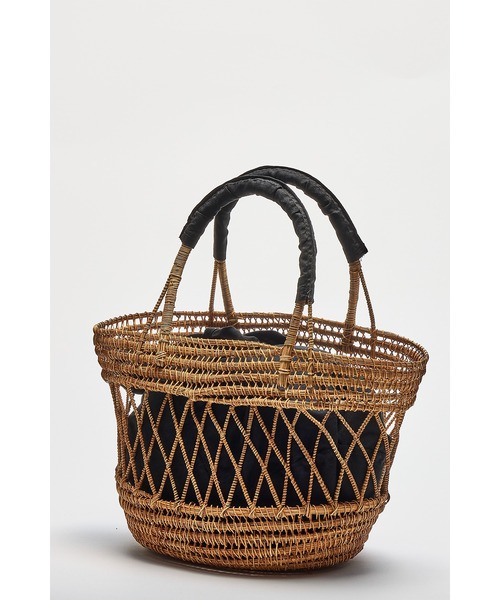 ottilie（オティーリエ）の「TARANGO メッシュカゴバッグ（かごバッグ・レディース・ブラック系その他/ホワイト系その他2/ブラック系その他3/ブラック系その他2/ホワイト系その他3/ホワイト系その他・FREE）」の8枚目の写真