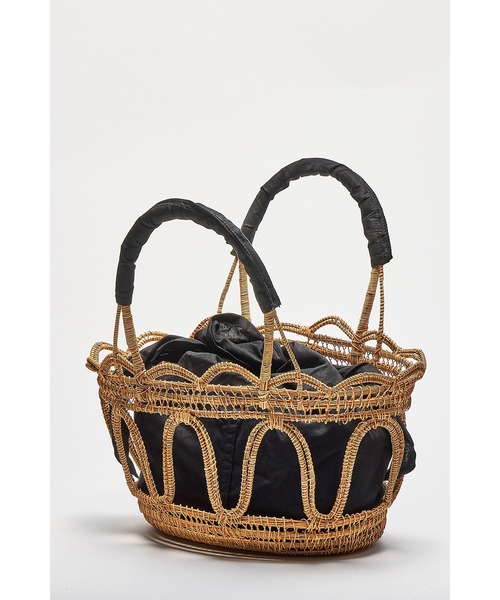 ottilie（オティーリエ）の「TARANGO メッシュカゴバッグ（かごバッグ・レディース・ブラック系その他/ホワイト系その他2/ブラック系その他3/ブラック系その他2/ホワイト系その他3/ホワイト系その他・FREE）」の10枚目の写真