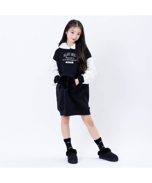 algy（アルジー）の「アソート総柄クルーソックス（ソックス/靴下・キッズ・オフホワイト/ブラック/レッド・21/24）」の5枚目の写真