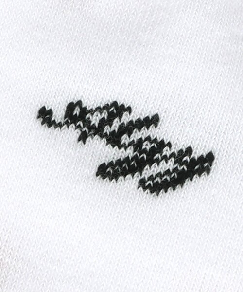 algy（アルジー）の「アソート総柄クルーソックス（ソックス/靴下・キッズ・オフホワイト/ブラック/レッド・21/24）」の10枚目の写真