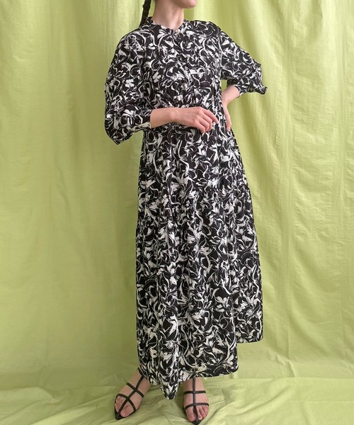 フラワープリントワンピース LHELBIE│Eimee Law & LHELBIE 公式