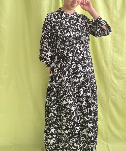 フラワープリントワンピース LHELBIE│Eimee Law & LHELBIE 公式