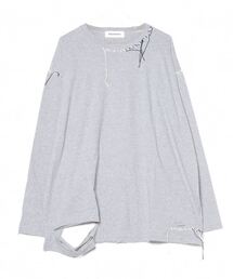 STUDIOUS（ステュディオス）の「LOOPING DAMAGE CUTSEWN（Tシャツ/カットソー）」