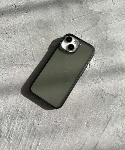 Me%（ミィパーセント）の「【iPhone15対応】クリアラメiPhoneケース　282529（スマホケース/カバー・レディース・ブラック/オフホワイト・FREE）」の18枚目の写真