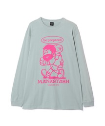 MANASTASH/マナスタッシュ/ L/S TEE BE PREPARED