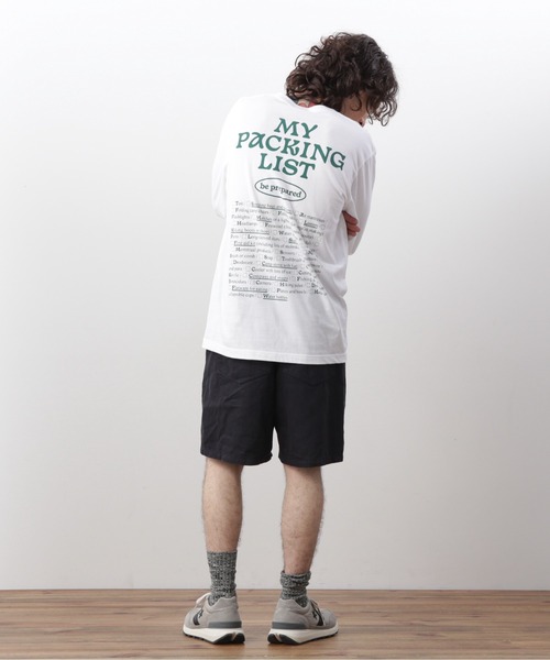 MANASTASH(マナスタッシュ)の「MANASTASH/マナスタッシュ/ L/S TEE BE PREPARED(Tシャツ/カットソー・メンズ・セージグリーン/ホワイト/ブラック・L/M/XL/S)」の5枚目の写真