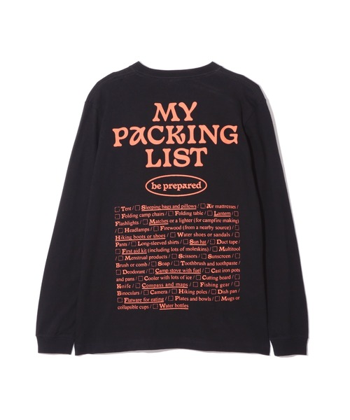 MANASTASH(マナスタッシュ)の「MANASTASH/マナスタッシュ/ L/S TEE BE PREPARED(Tシャツ/カットソー・メンズ・セージグリーン/ホワイト/ブラック・L/M/XL/S)」の20枚目の写真