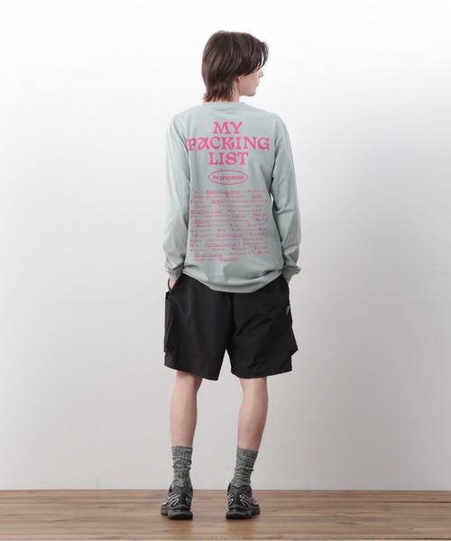 MANASTASH(マナスタッシュ)の「MANASTASH/マナスタッシュ/ L/S TEE BE PREPARED(Tシャツ/カットソー・メンズ・セージグリーン/ホワイト/ブラック・L/M/XL/S)」の22枚目の写真